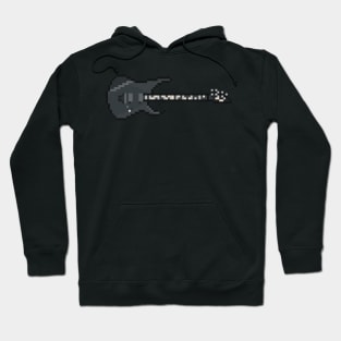 Pixel Black Ape-X 7-String Guitar Hoodie